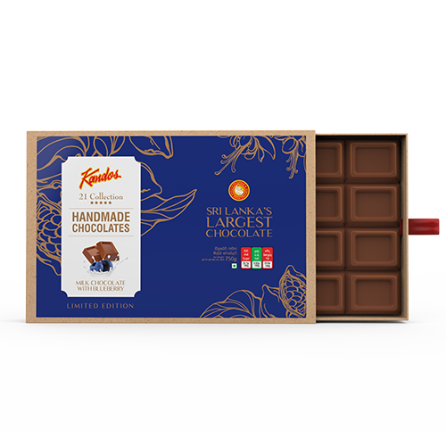 Milk Chocolate with Blueberries 750g Kandos Christmas Special 750g